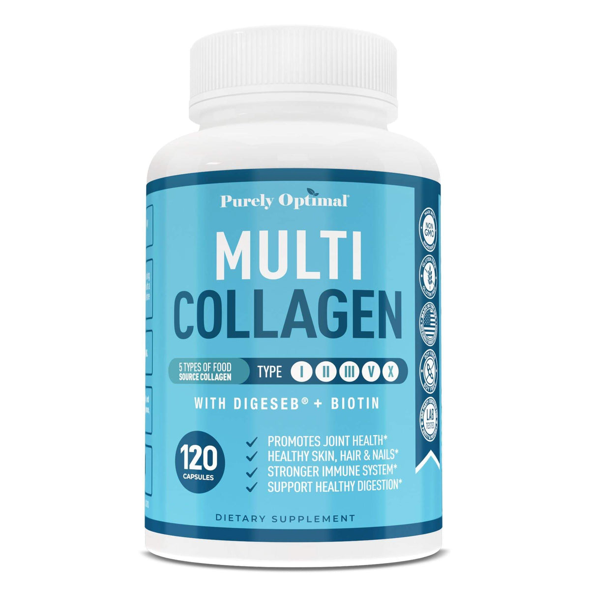 Multi Collagen Capsule – Purely Optimal Nutrition